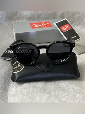 Ray-Ban Unisex 2180 Reverse Black Polish NWT